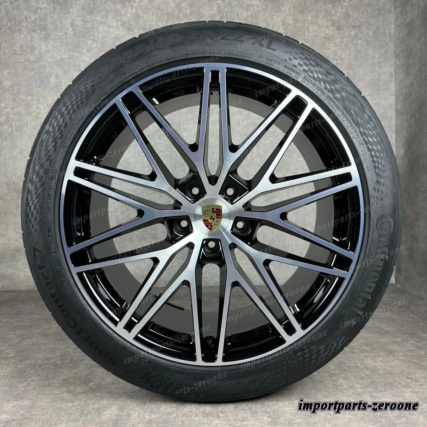 Verano カイエン Coup E3-2 22インチ 純正 Rs Spyder Diseo ホイール 9Y0044643U -1957