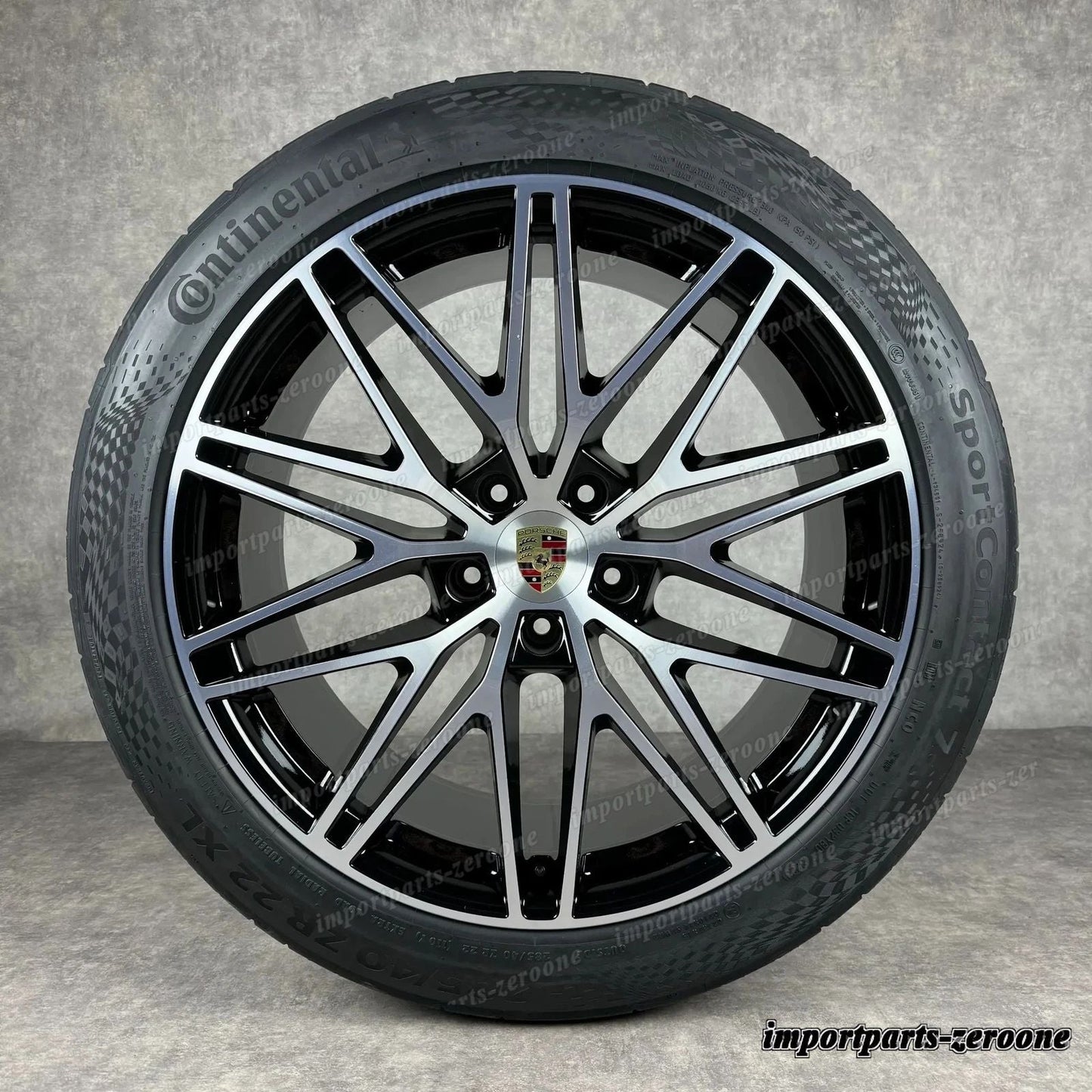 Verano カイエン Coup E3-2 22インチ 純正 Rs Spyder Diseo ホイール 9Y0044643U -1957