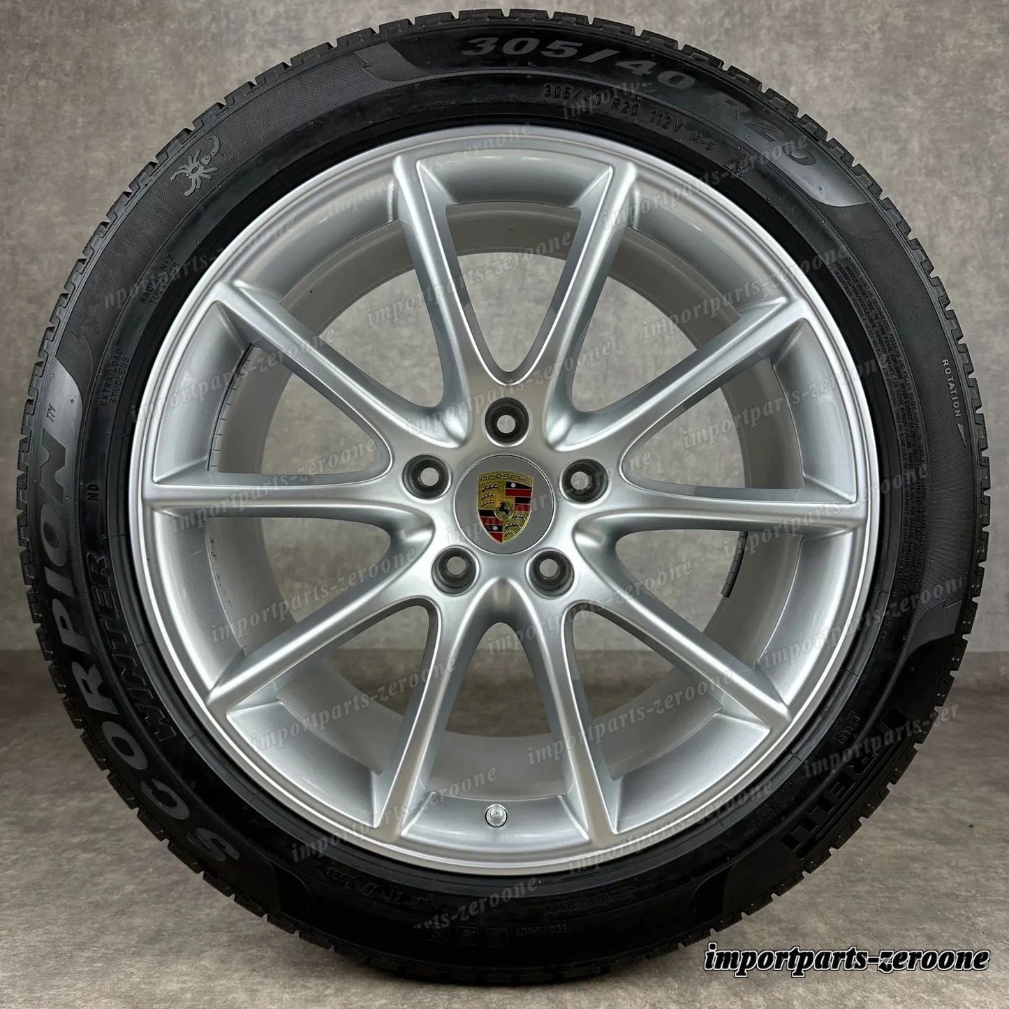 冬用 ポルシェ カイエン Coupe 20インチ E3 純正 Design ホイール S ターボ GTS TOP -2002