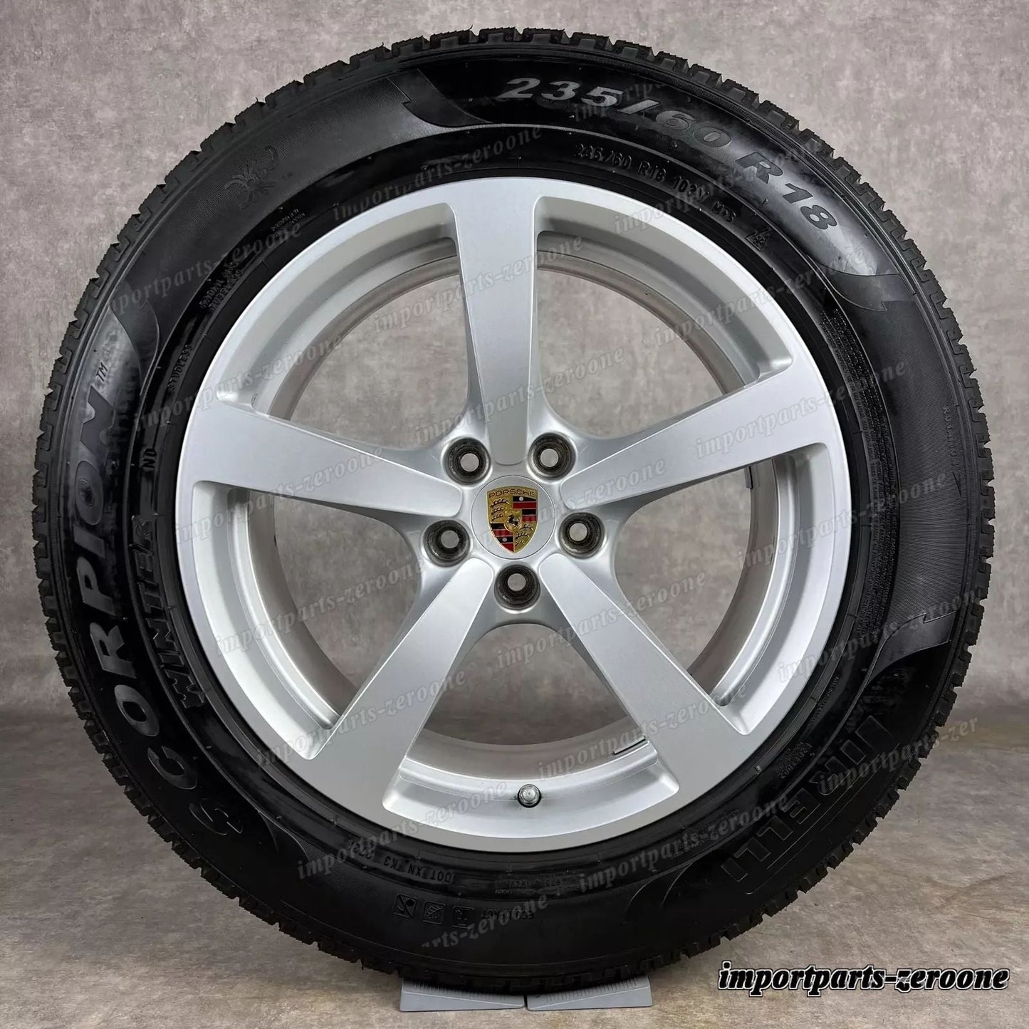 ウィンターセット ポルシェ マカン II 18インチ ホイール 純正es Top 2.0 S Disel 2021 -2084
