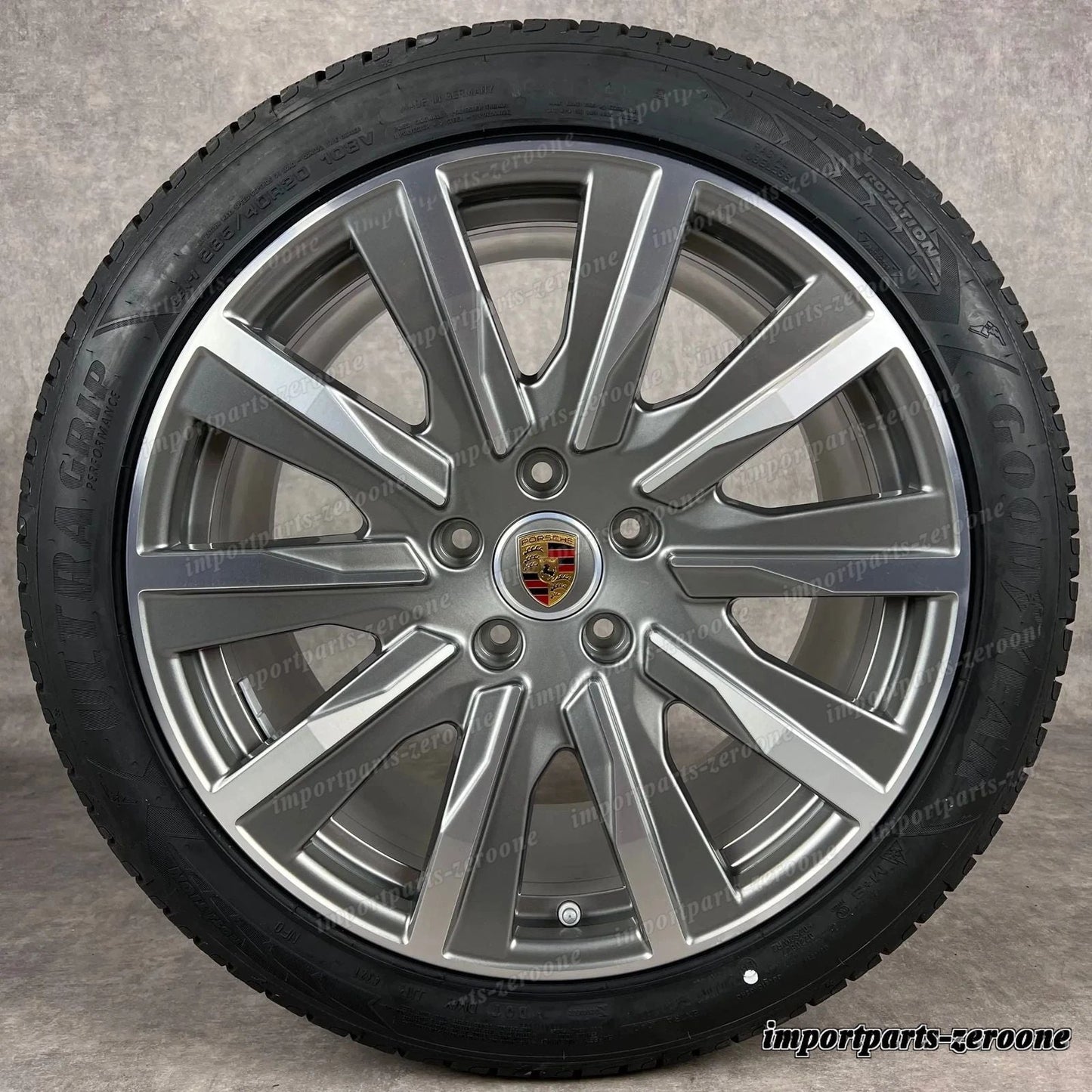冬用 ポルシェ タイカン J1-2 20インチ 純正 Tequipment ホイール 新品 9J1073603GG -2112