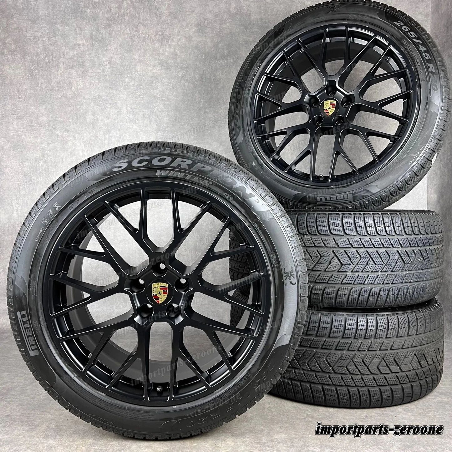 Ruote Invernali ポルシェ マカン 1+2 20 インチ 純正e Rs Spyder Cerchioni GTS ターボ -2117