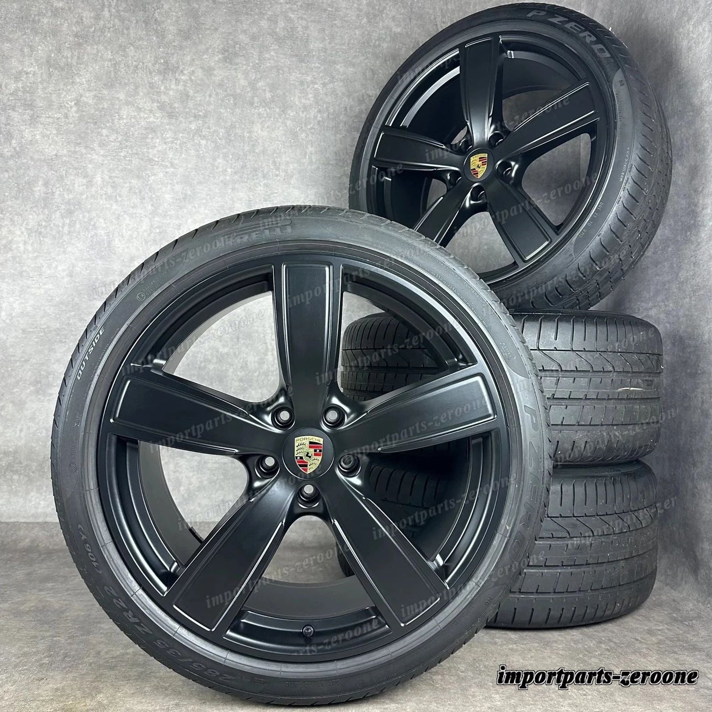 Ruote ポルシェ カイエン Coup E3 22 インチ 純正e Sport Classic Cerchioni ターボ 9Y3 -2140