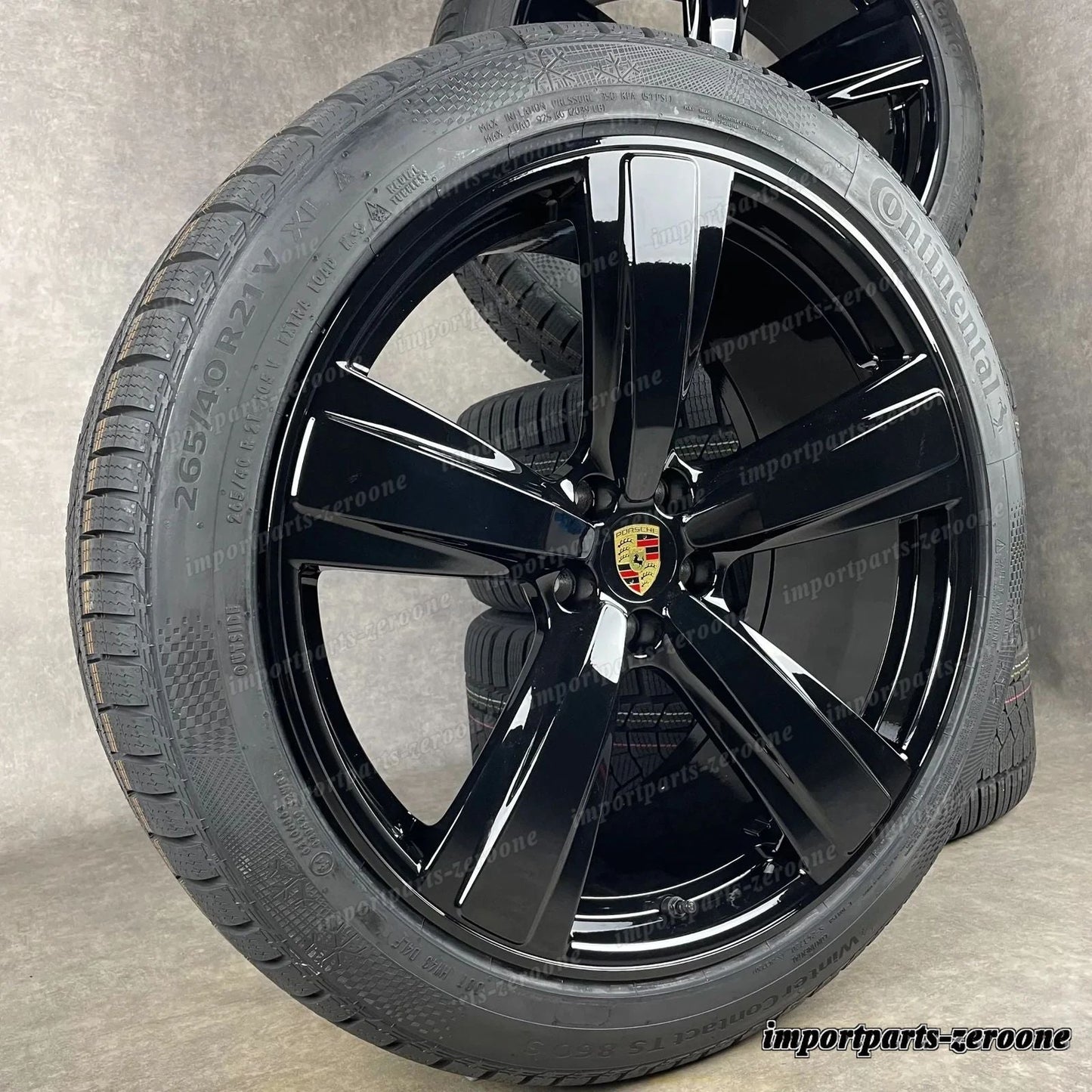 冬用 ポルシェ マカン III 純正 21インチ Exclusive Design S GTS 95B044669L -2161