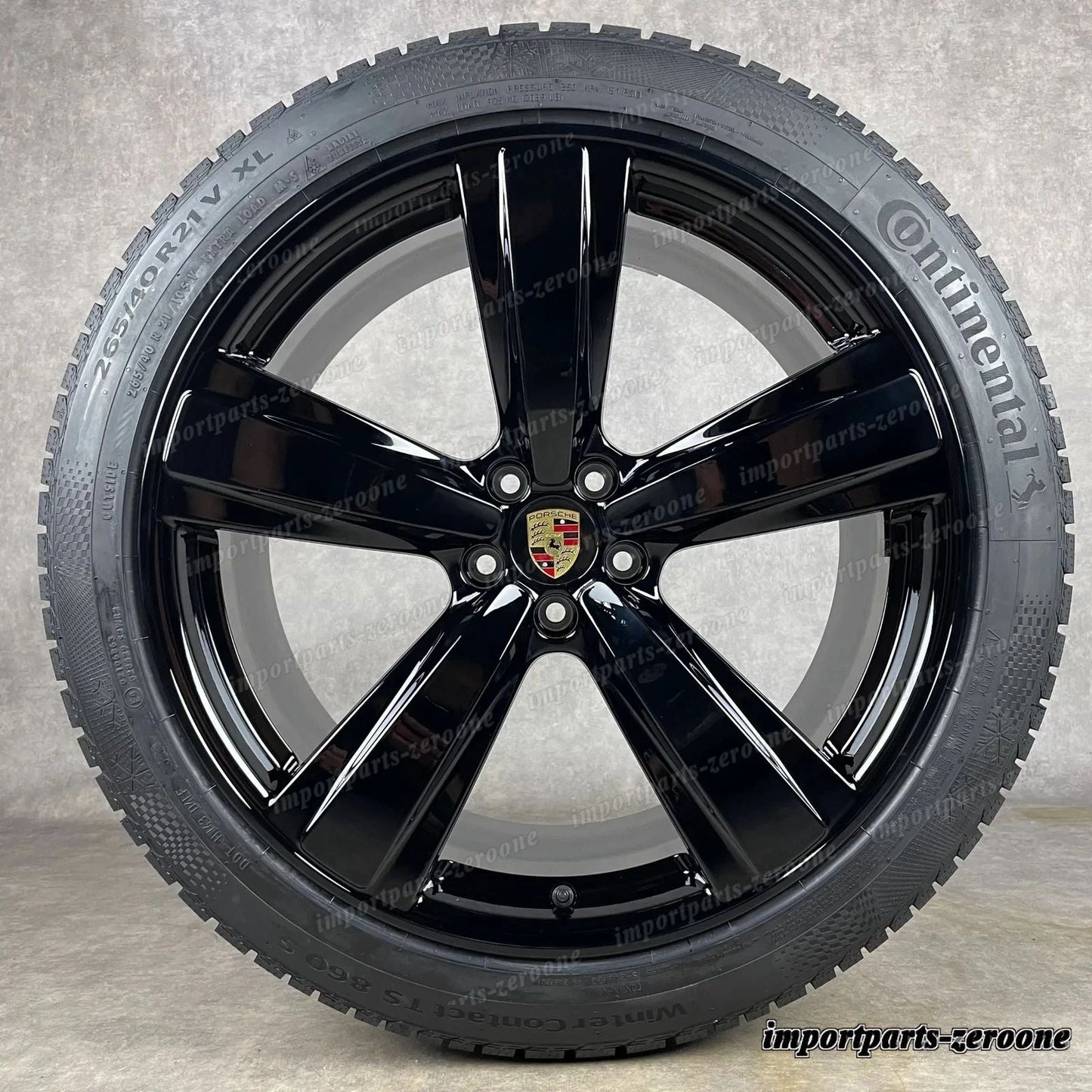 冬用 ポルシェ マカン III 純正 21インチ Exclusive Design S GTS 95B044669L -2161