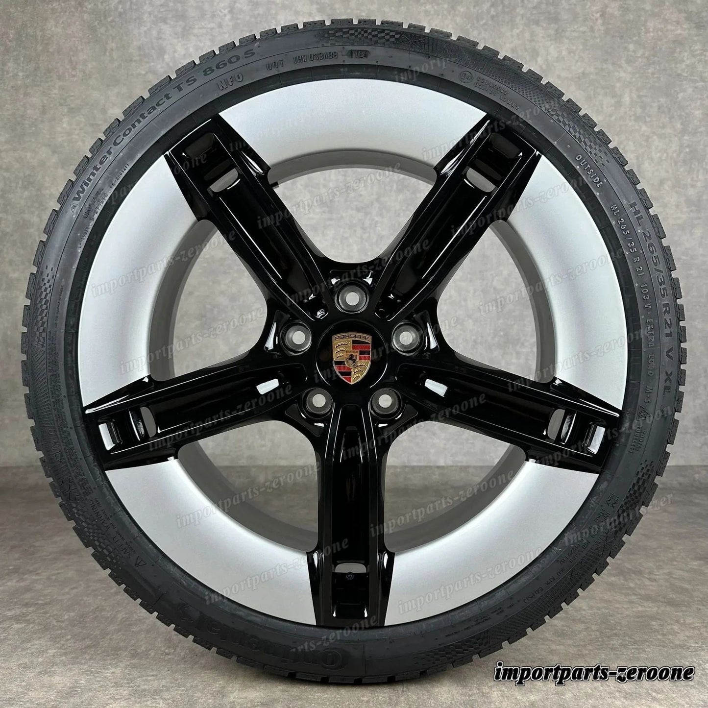 Cerchi Invernali ポルシェ タイカン J1-2 21インチ 純正e Mission E 9J1073603KA Nuovo -2169