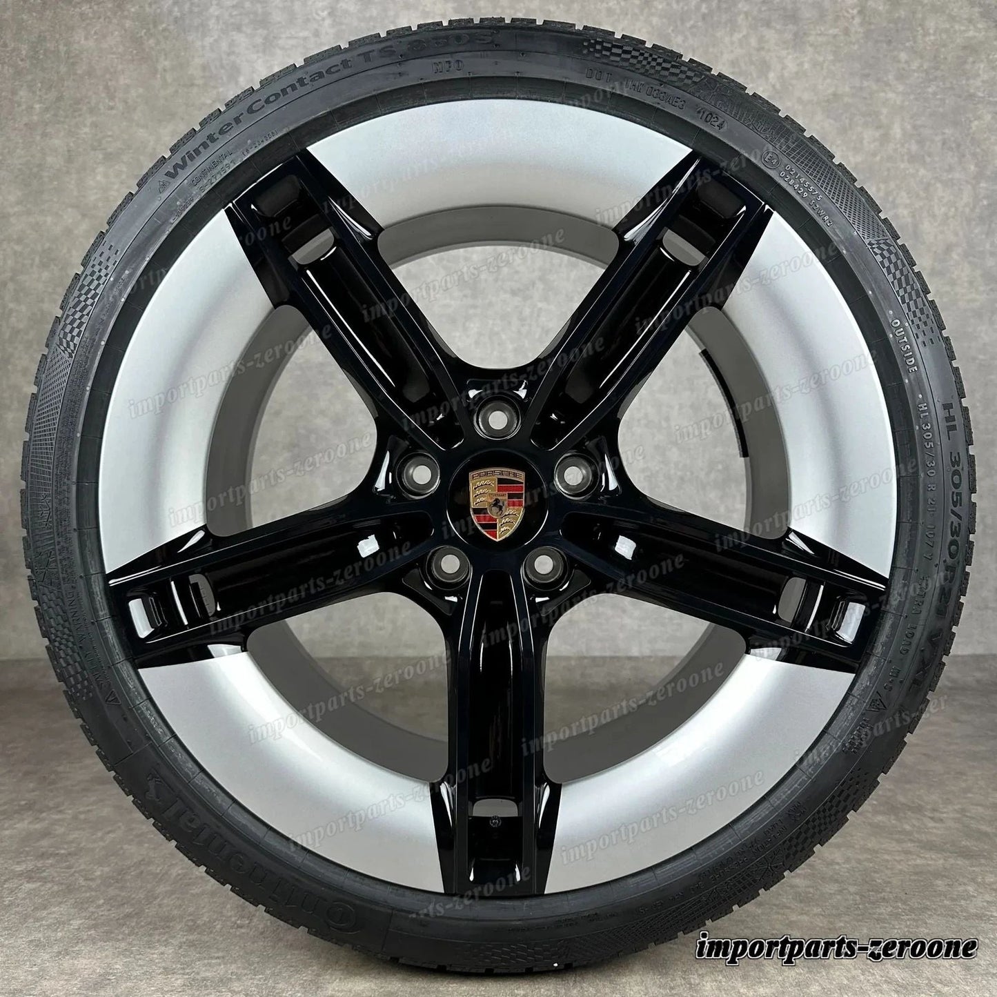 Cerchi Invernali ポルシェ タイカン J1-2 21インチ 純正e Mission E 9J1073603KA Nuovo -2169
