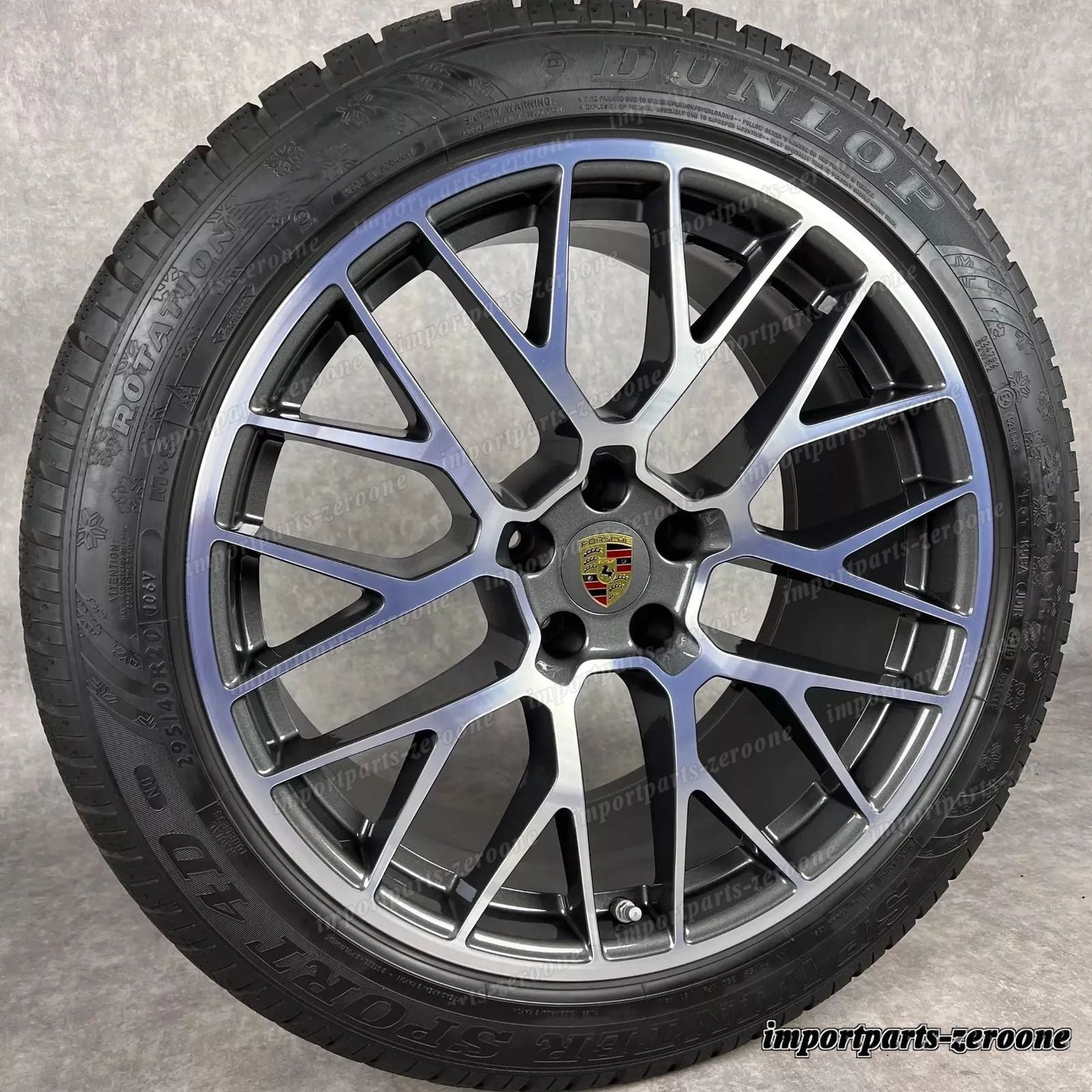 純正 ポルシェ マカン 1+2 20インチ rs Spyder ホイール 冬用 GTS ターボ 95B044642H -2176