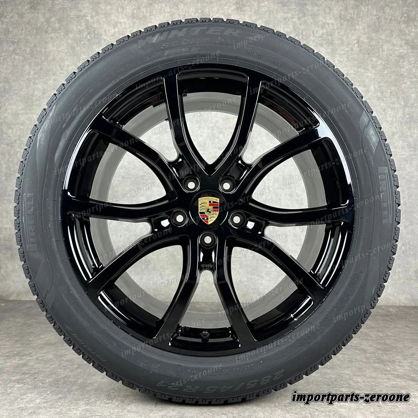 冬用 ポルシェ カイエン E3-2 21インチ 純正 Exclusive Design ホイール 9Y0044604H -2179