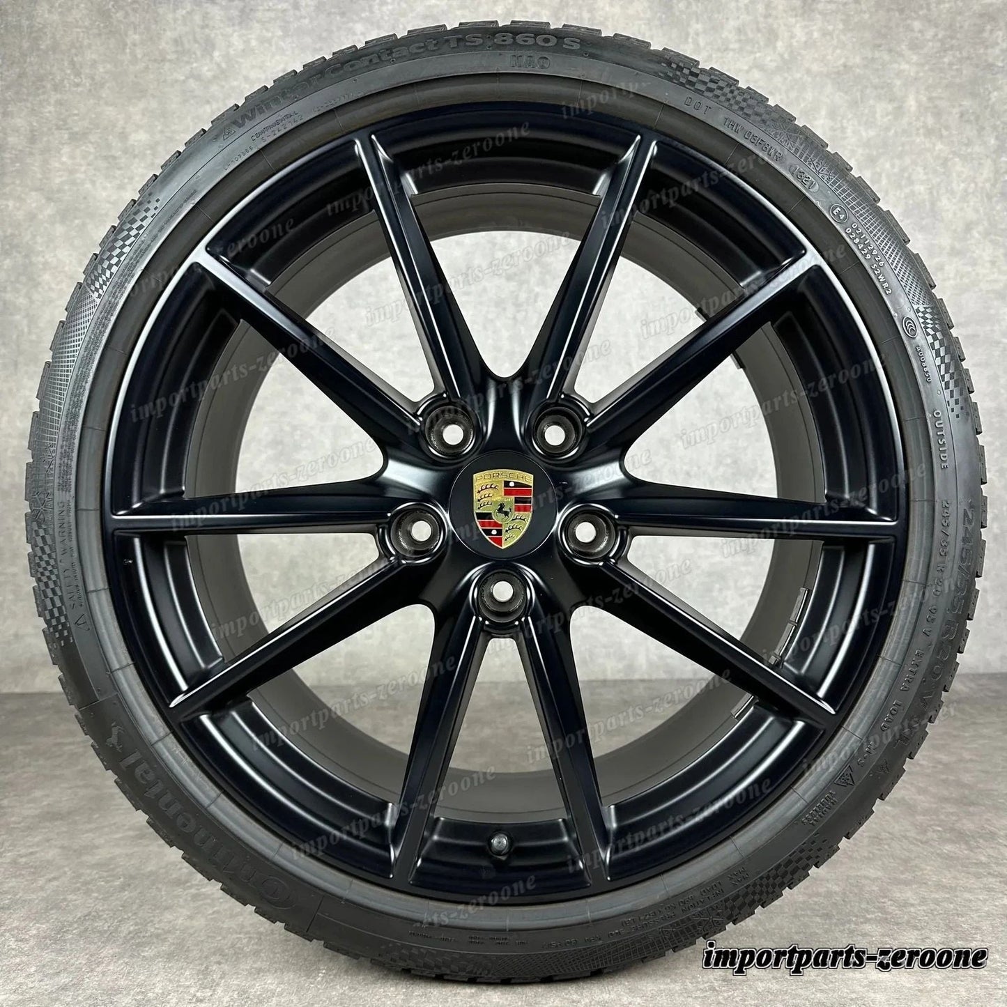 ウィンターセット ポルシェ 992 純正 20インチ/21インチ カレラ S C2 C4 4S ホイール De -2183