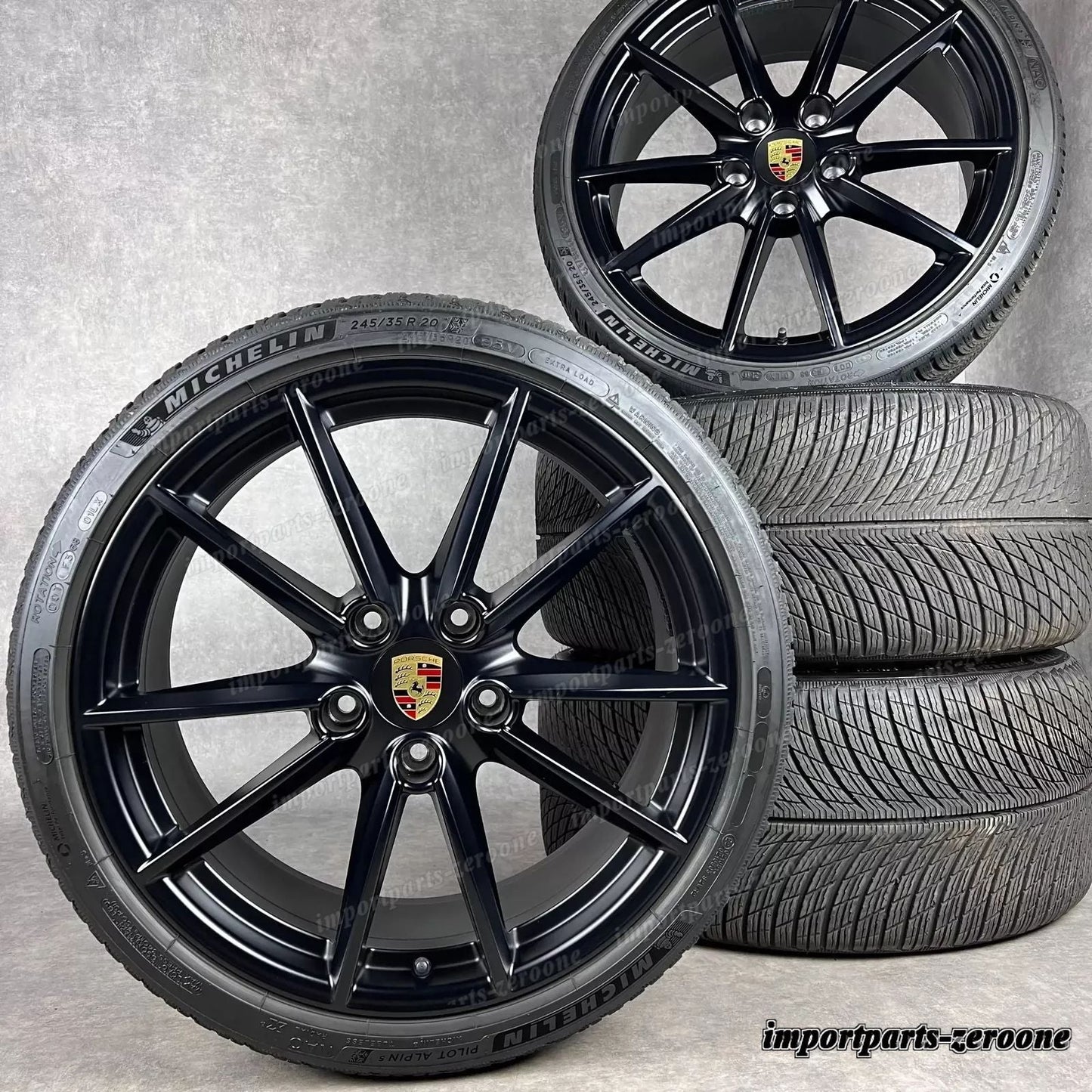 PORSCHE 992 ホイール ウィンターセット 20インチ/21インチ カレラ C2 S C4 4S TARGA GTS ホイール 992044601C -2185