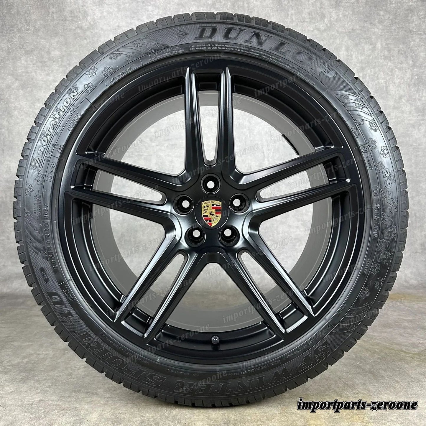 冬用 ポルシェ マカン II 20インチ 純正 ターボ GTS s ホイール ブラック 95B044642F -2191