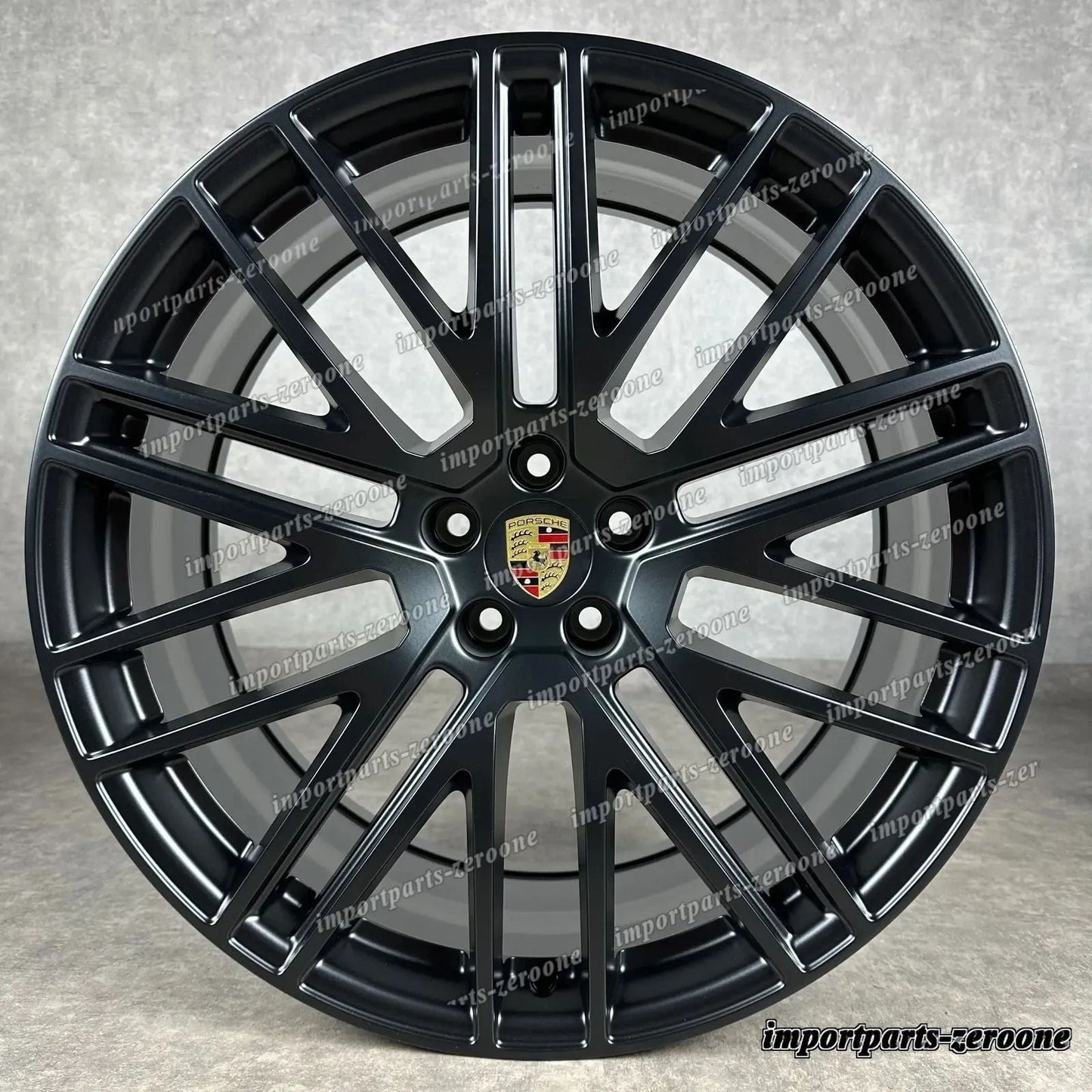 ポルシェ ホイール マカン III 21インチ 純正 911 ターボ V S GTS 95B044668J ブラック 95B　-1001
