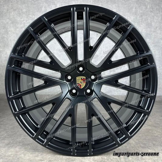 ポルシェ ホイール マカン III 21インチ 純正 911 ターボ V S GTS 95B044668J ブラック 95B　-1001