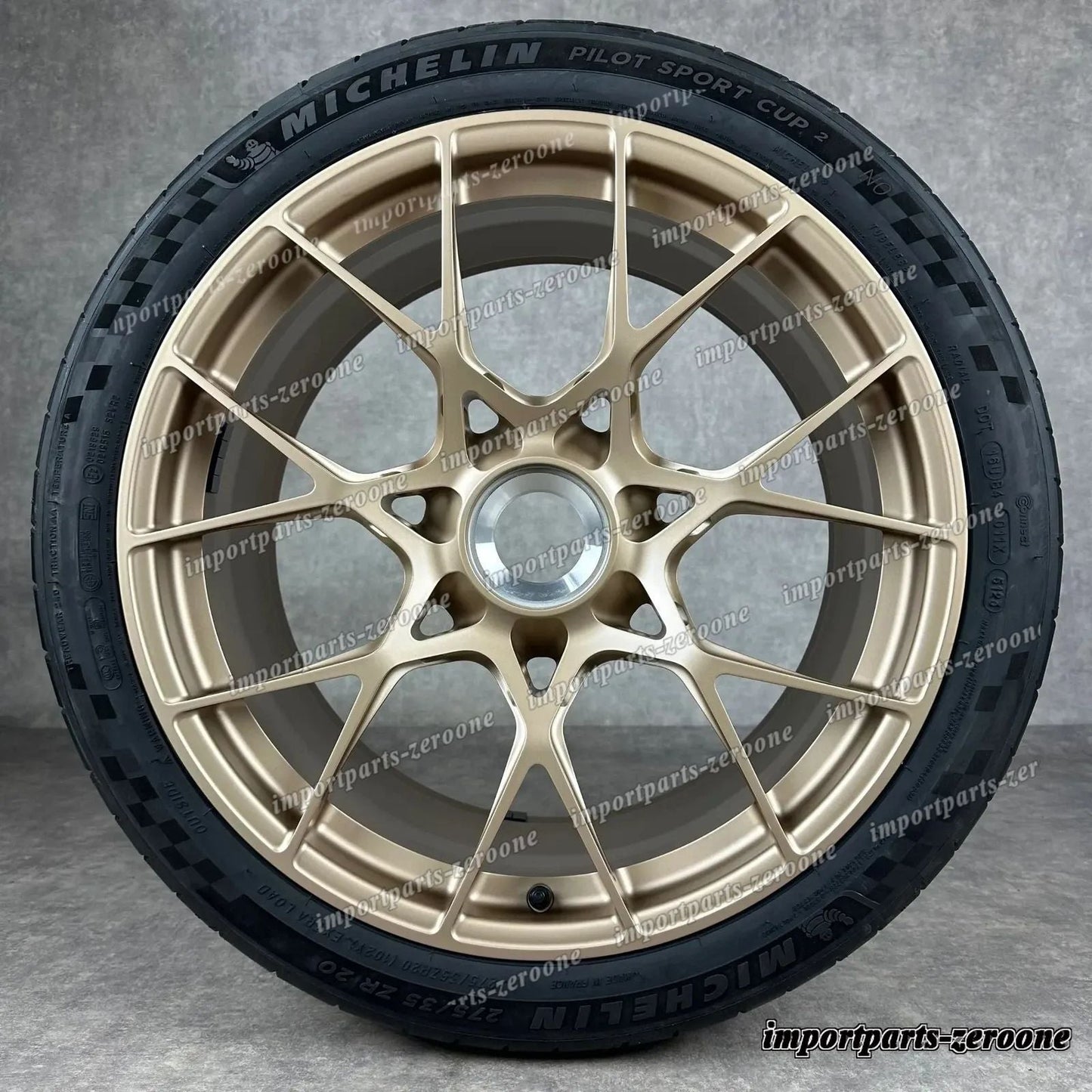 夏用 ポルシェ 992 GT3 RS ホイール 20/21インチ ネオダイム 純正 ZV 992044681CI 新品　-1003