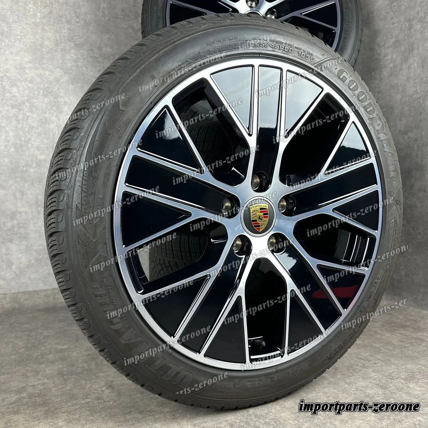 ホイール ポルシェ タイカン J1-2 20 インチ 4S 純正 ターボ Aero Design ホイール Top GTS　-1006