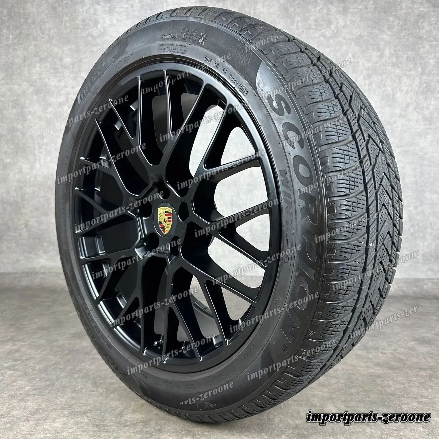 冬用 ポルシェ マカン 1+2 20インチ 純正 RS Spyder ホイール GTS ターボ 95B044641J　-1007