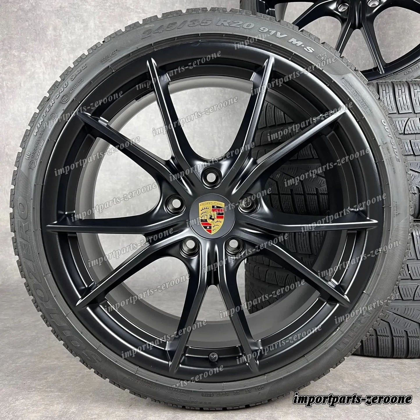 冬用 ポルシェ 991.2 20インチ 純正 カレラ SIV ホイール C4 4S TARGA GTS TURBO　-1013