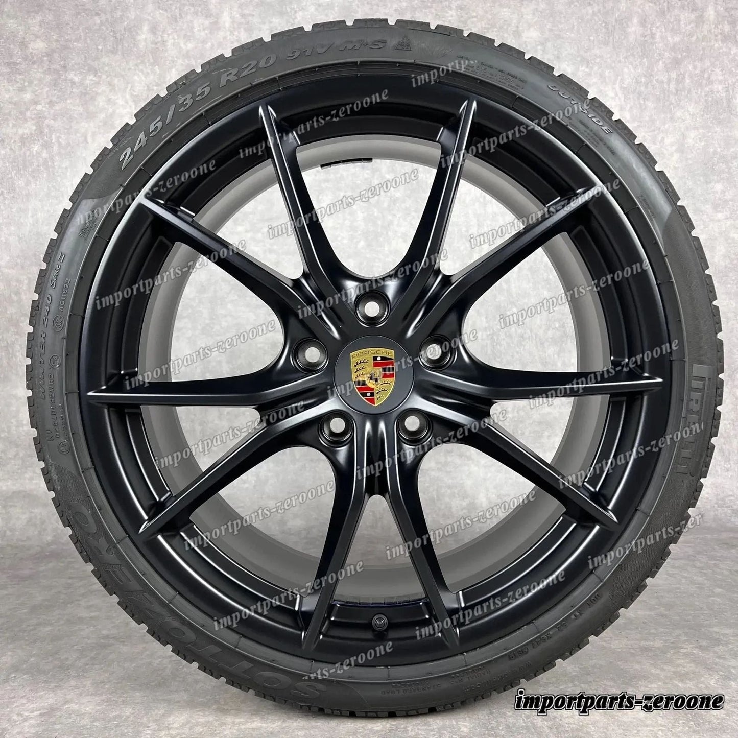 冬用 ポルシェ 991.2 20インチ 純正 カレラ SIV ホイール C4 4S TARGA GTS TURBO　-1013