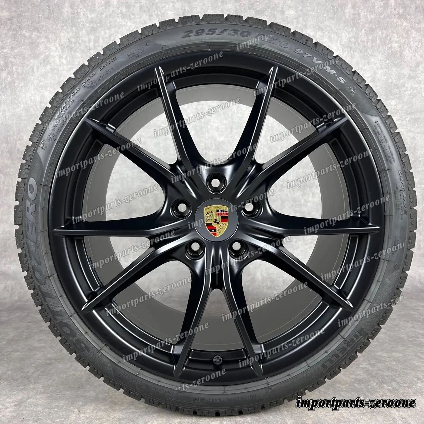 冬用 ポルシェ 991.2 20インチ 純正 カレラ SIV ホイール C4 4S TARGA GTS TURBO　-1013