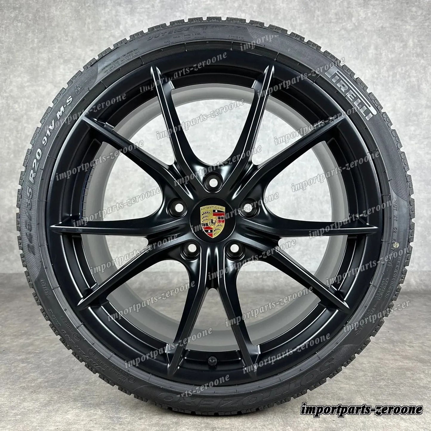 冬用 ポルシェ 991.2 20インチ 純正 カレラ SIV ホイール C4 4S TARGA GTS TURBO　-1013