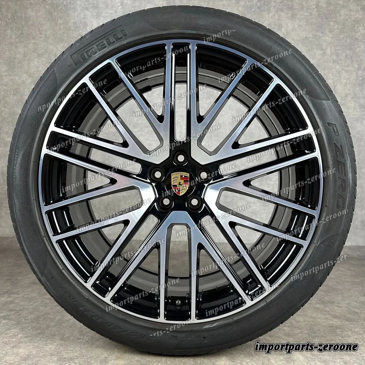 夏用 ポルシェ マカン III 21インチ 純正 ターボ V ホイール S GTS 95B044668J TOP　-1020