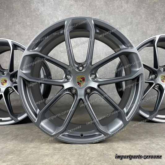 ポルシェ カイエン ホイール 22 インチ E3 Coup ターボ Gt 純正 ホイール GTS Vsuve-gris　-1025