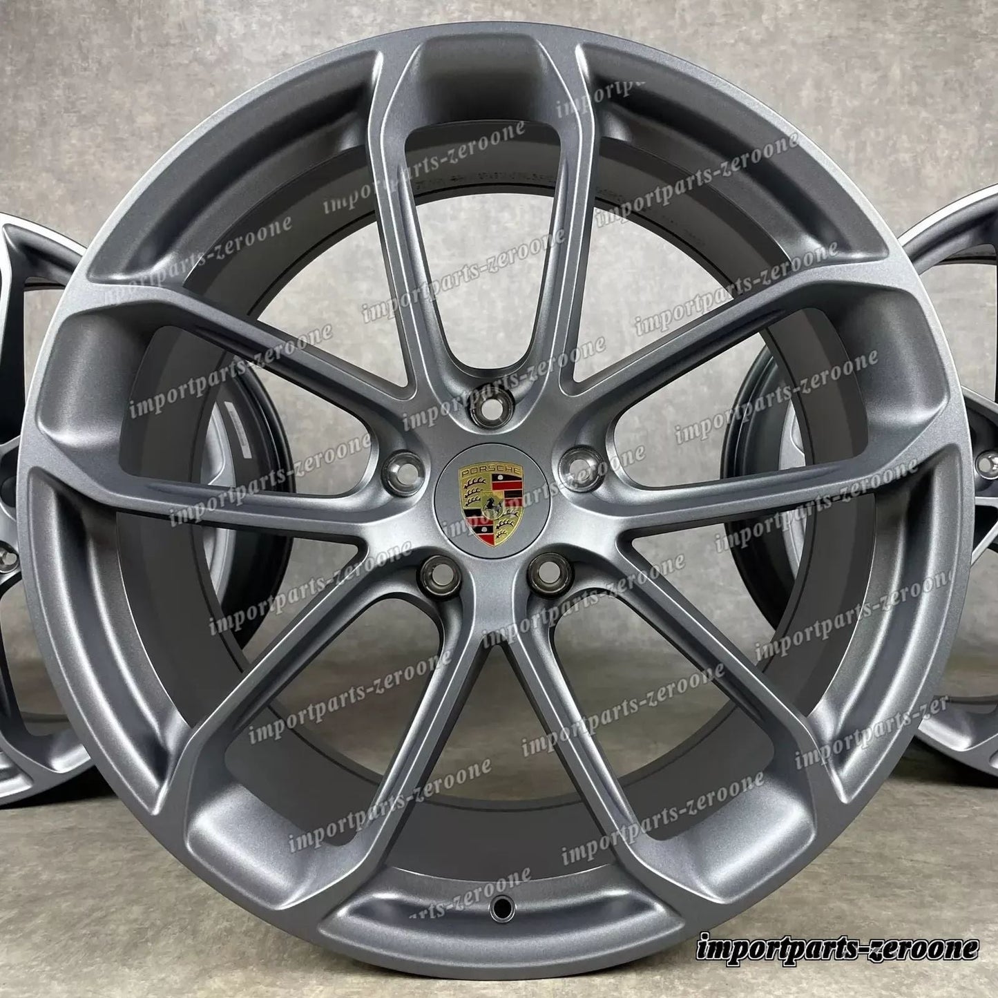 ポルシェ カイエン ホイール 22 インチ E3 Coup ターボ Gt 純正 ホイール GTS Vsuve-gris　-1025