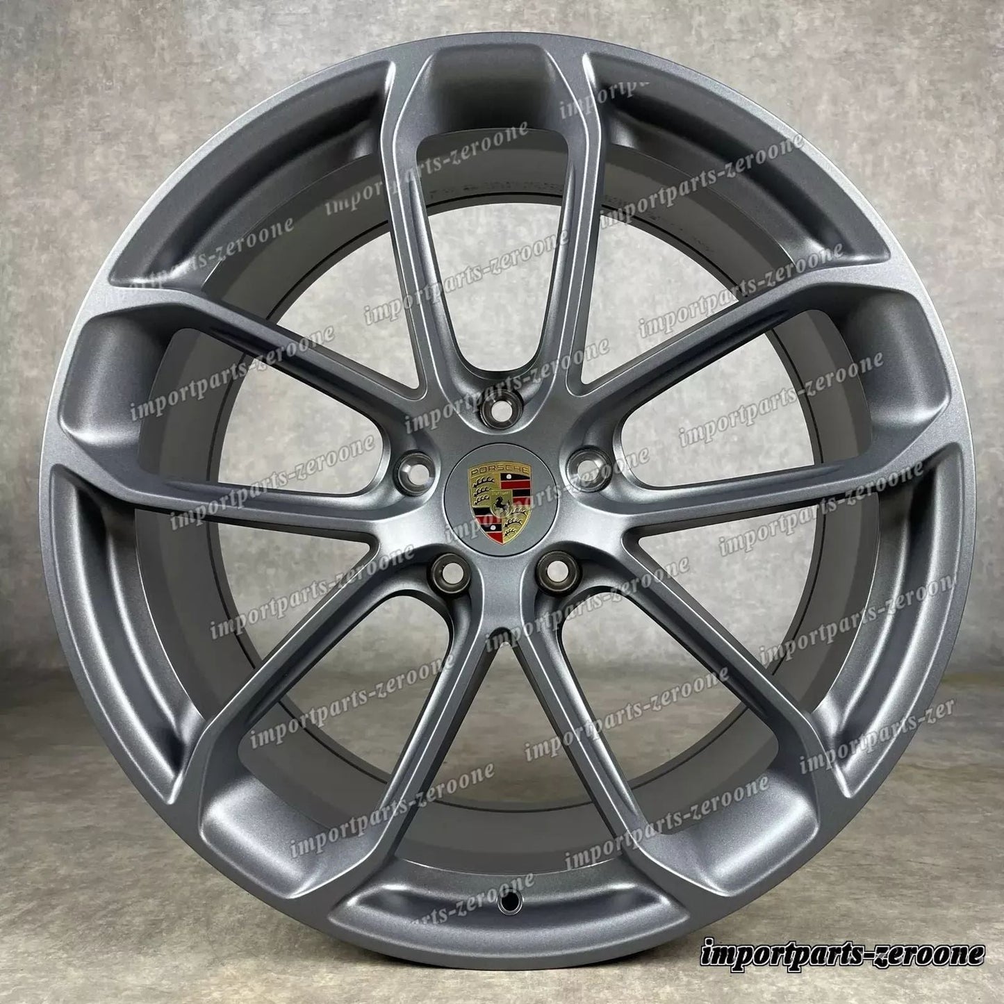 ポルシェ カイエン ホイール 22 インチ E3 Coup ターボ Gt 純正 ホイール GTS Vsuve-gris　-1025