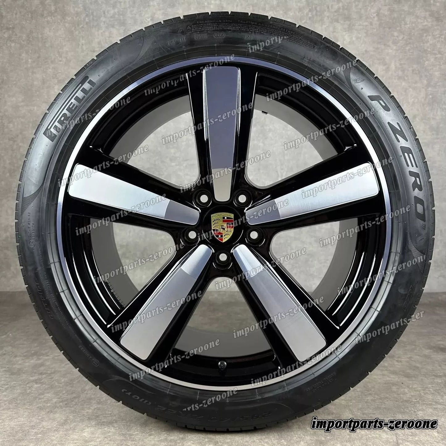 サマーセット カイエン E3-II Coup 22インチ Design Exclusif 純正 ホイール 9Y0044643R　-1028