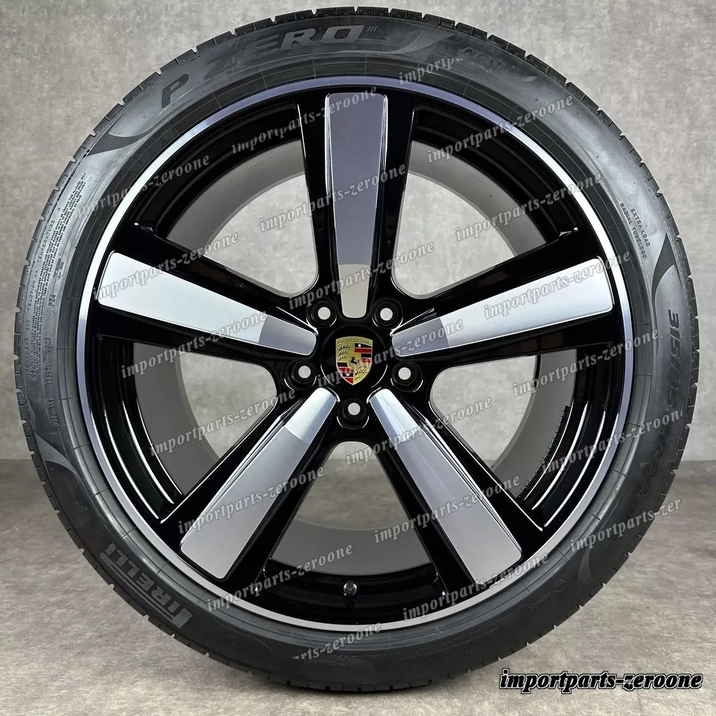 サマーセット カイエン E3-II Coup 22インチ Design Exclusif 純正 ホイール 9Y0044643R　-1028