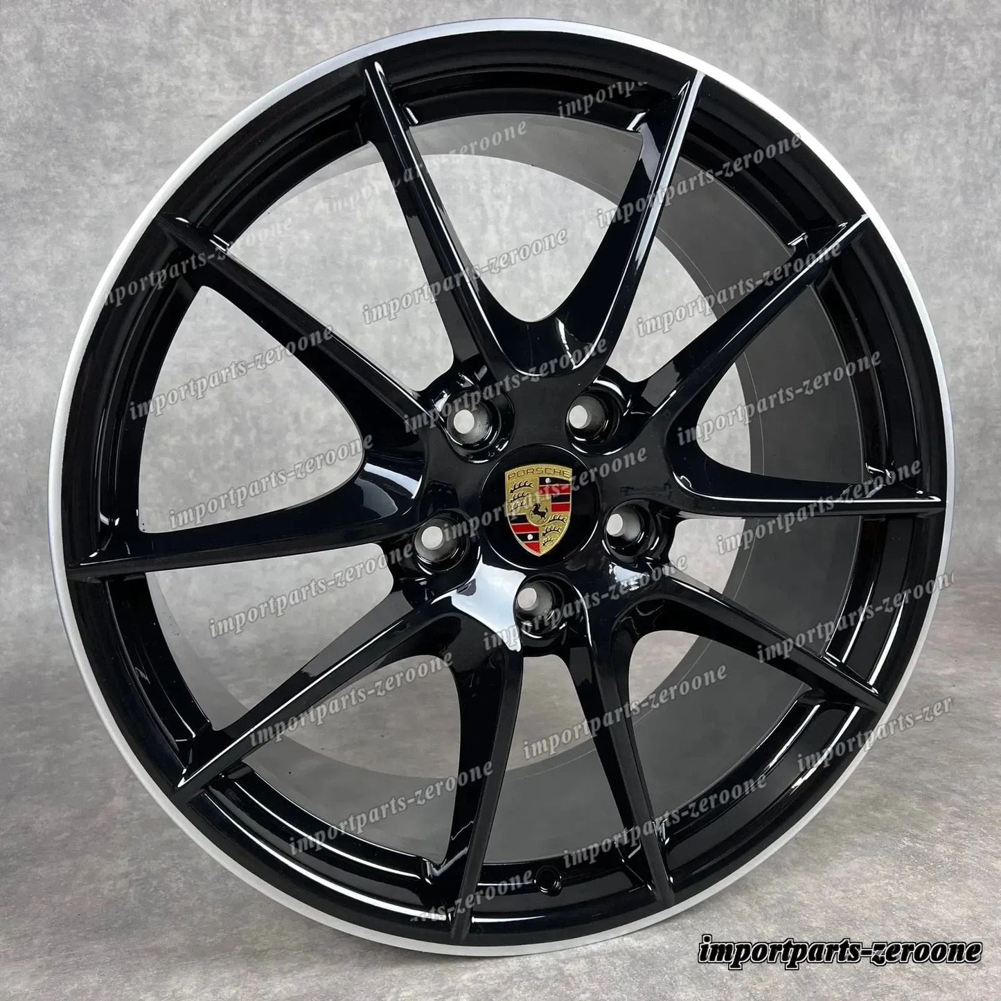 純正e ポルシェ 991.1 20 インチ カレラ SIII Cerchioni NERO S C2 2S ET70 Nuovo　-1034