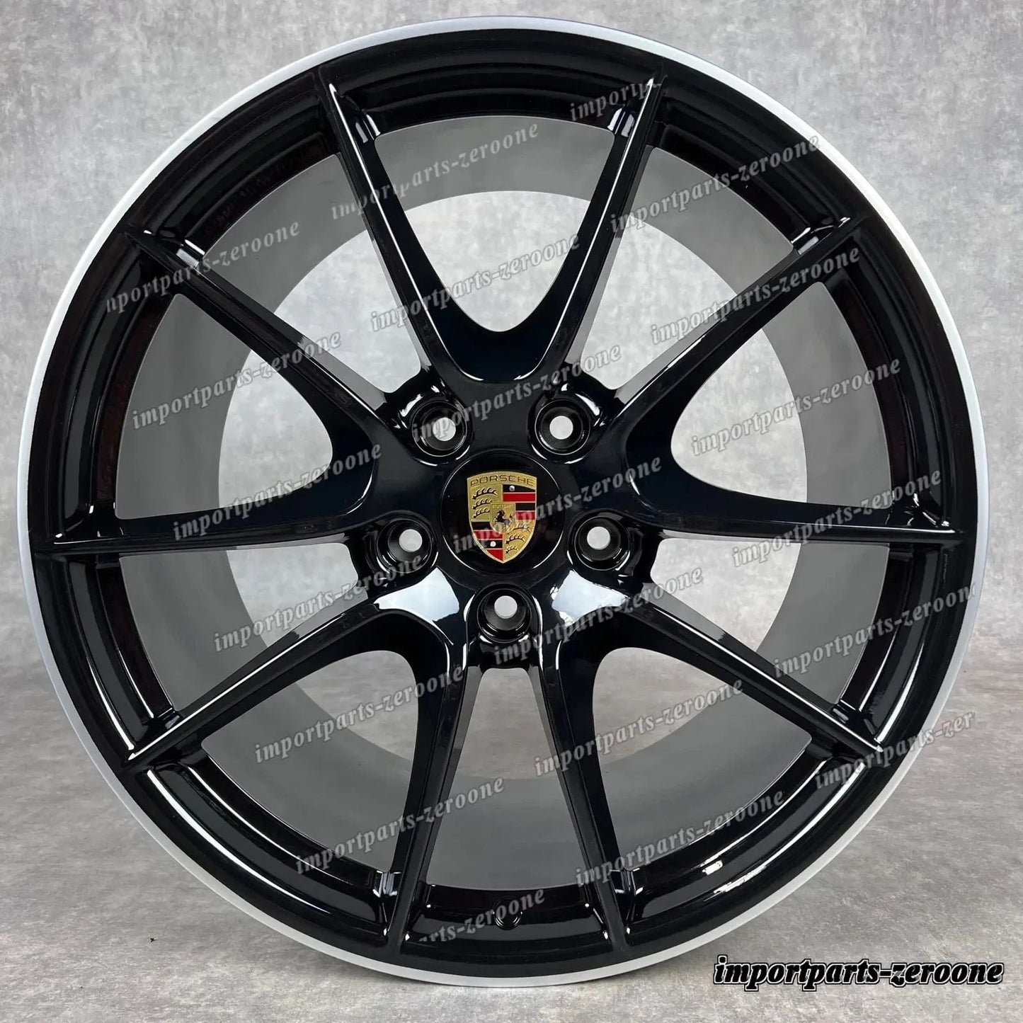 純正e ポルシェ 991.1 20 インチ カレラ SIII Cerchioni NERO S C2 2S ET70 Nuovo　-1034
