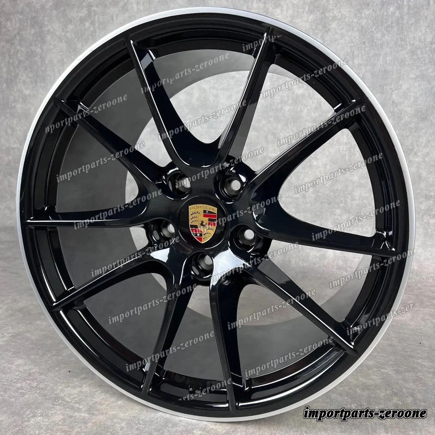 純正e ポルシェ 991.1 20 インチ カレラ SIII Cerchioni NERO S C2 2S ET70 Nuovo　-1034