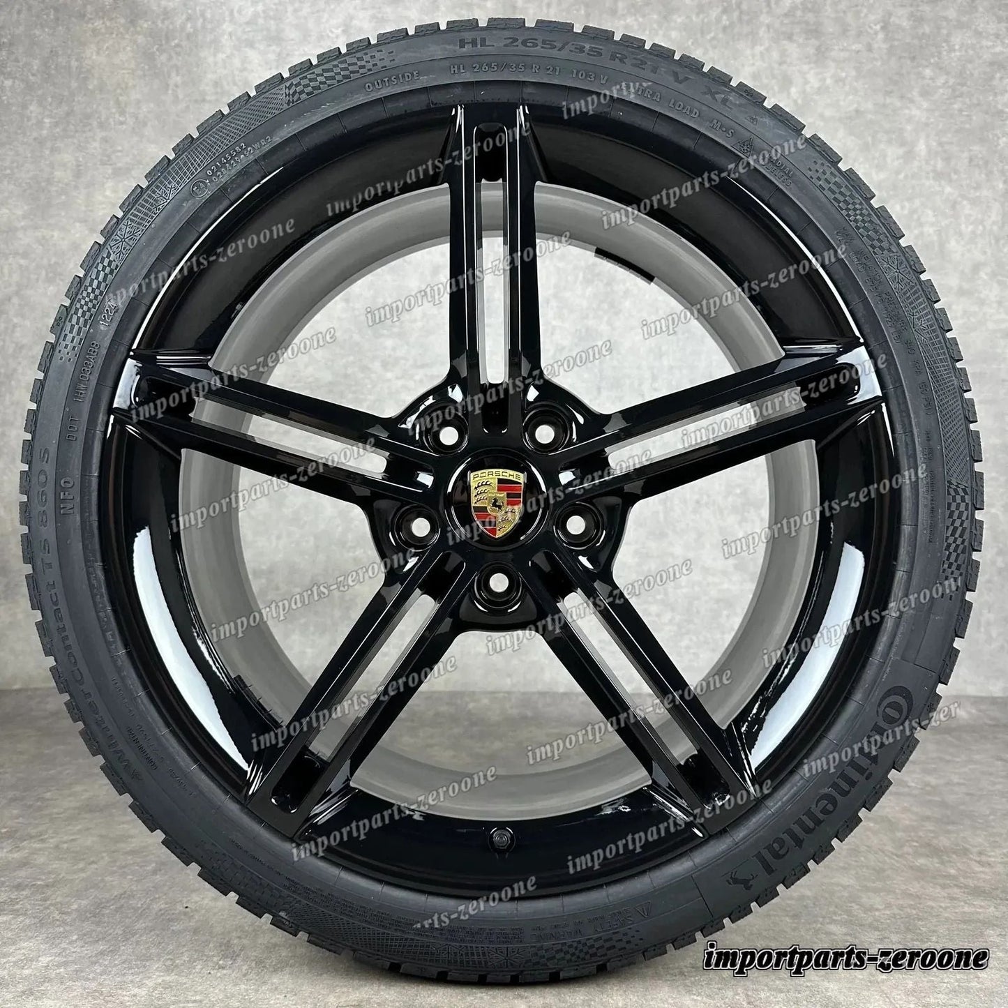 冬用 ポルシェ タイカン 21インチ 純正 Mission E Design ホイール 4S ターボ S GTS　-1038