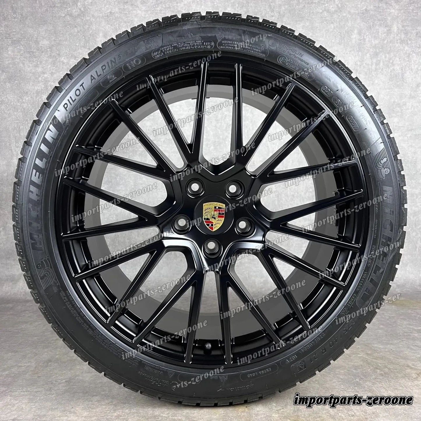冬用 ポルシェ カイエン Coup E3 21インチ 純正 RS Spyder ホイール 9Y0044630S　-1045