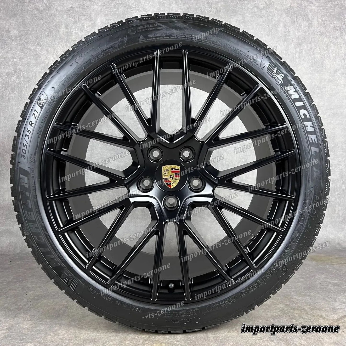 冬用 ポルシェ カイエン Coup E3 21インチ 純正 RS Spyder ホイール 9Y0044630S　-1045