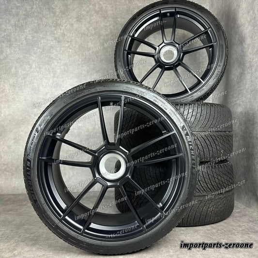 冬用 ポルシェ 992 GTS 純正 20インチ+21インチ センターロック ホイール 992044601BA　-1048