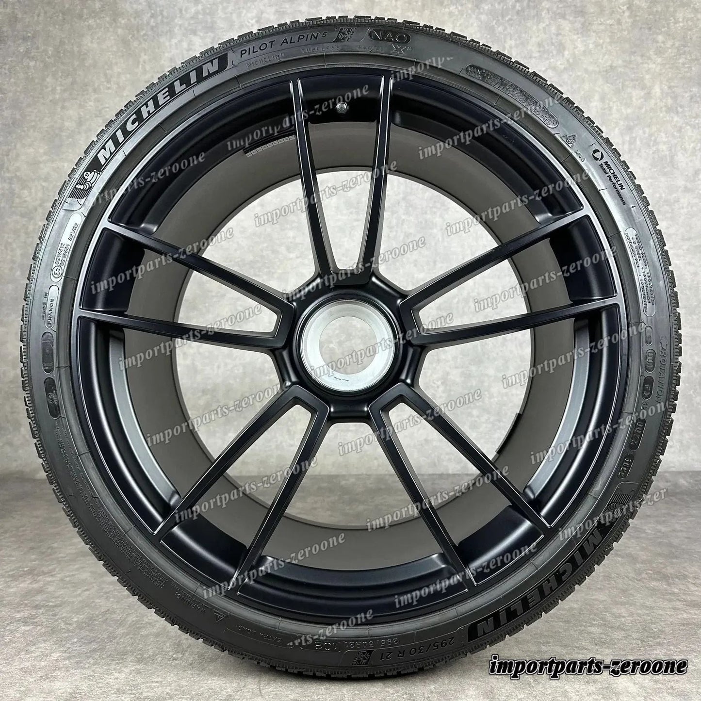 冬用 ポルシェ 992 GTS 純正 20インチ+21インチ センターロック ホイール 992044601BA　-1048