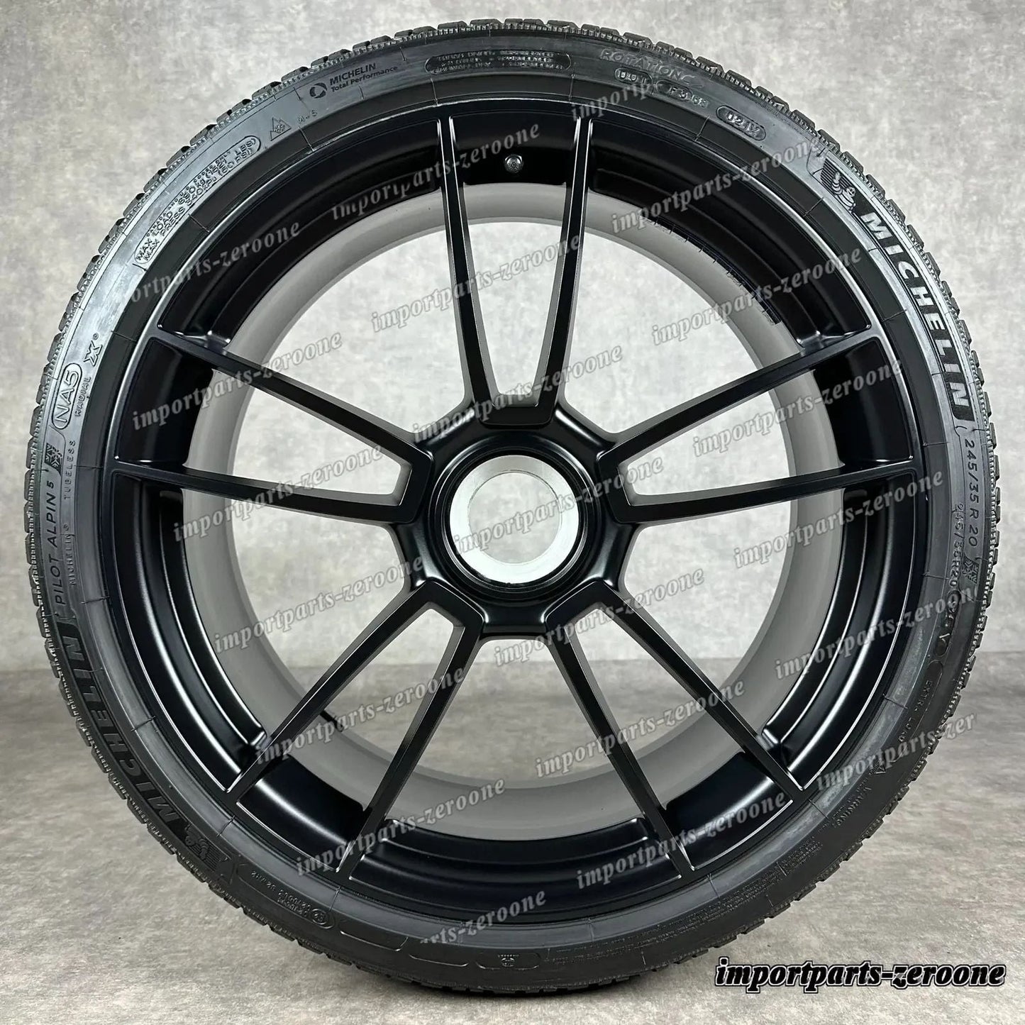 冬用 ポルシェ 992 GTS 純正 20インチ+21インチ センターロック ホイール 992044601BA　-1048