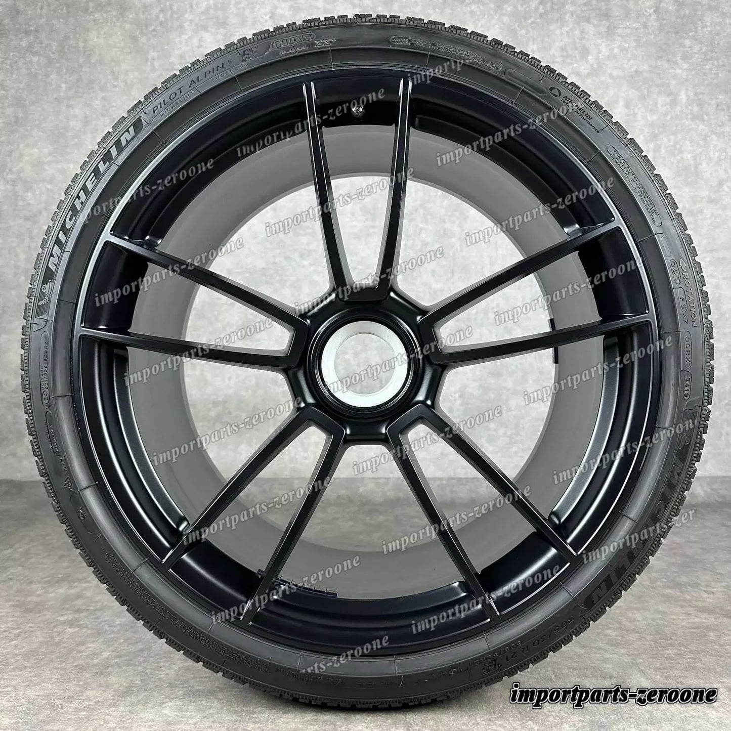 冬用 ポルシェ 992 GTS 純正 20インチ+21インチ センターロック ホイール 992044601BA　-1048