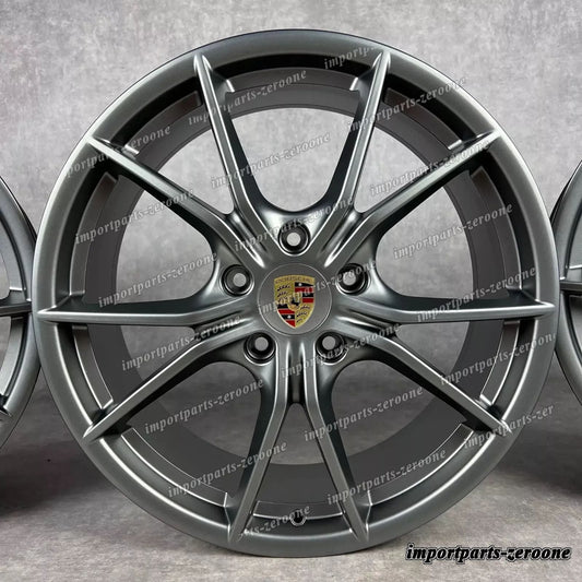 ポルシェ ホイール 991.2 20インチ 純正 カレラ S IV C2 2S T 夏用 Platinum 新品　-1055