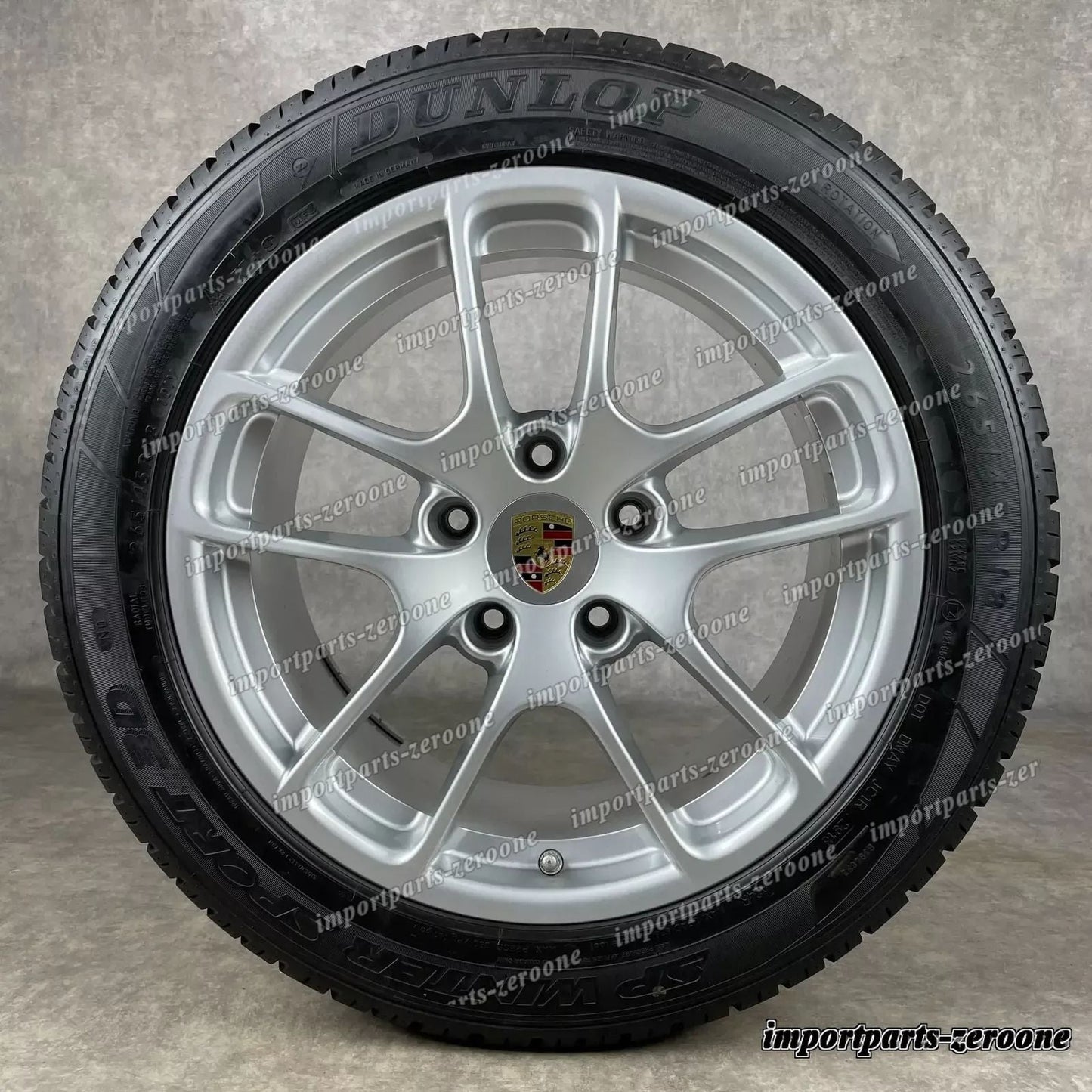 冬用 ポルシェ ボクスター / ケイマン 981 18インチ 純正 ホイール S GTS　-1057