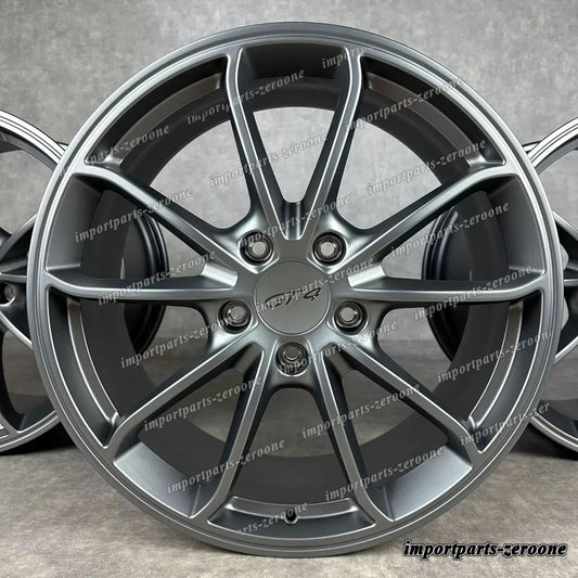 ポルシェ ケイマン 981 20 インチ 純正 GT4 ホイール 98136216280 98136216681 新品f Platine　-1071