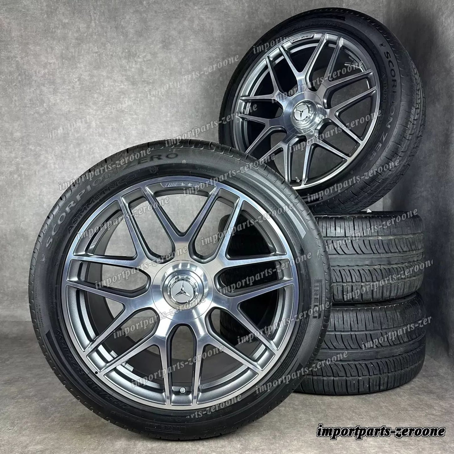 純正 メルセデスベンツ AMG 10Jx22インチ ET36 G63 ホイール A4634012000 G-Klasse G500 新品 W463　-1072