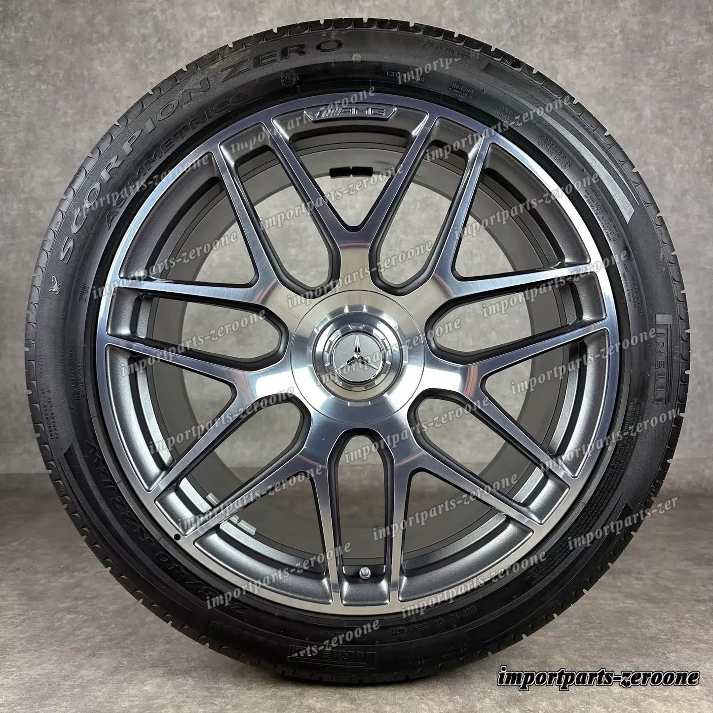 純正 メルセデスベンツ AMG 10Jx22インチ ET36 G63 ホイール A4634012000 G-Klasse G500 新品 W463　-1072