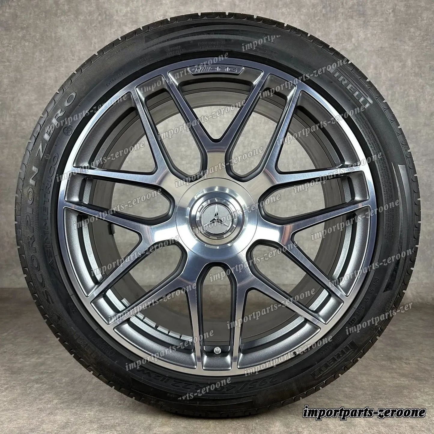 純正 メルセデスベンツ AMG 10Jx22インチ ET36 G63 ホイール A4634012000 G-Klasse G500 新品 W463　-1072