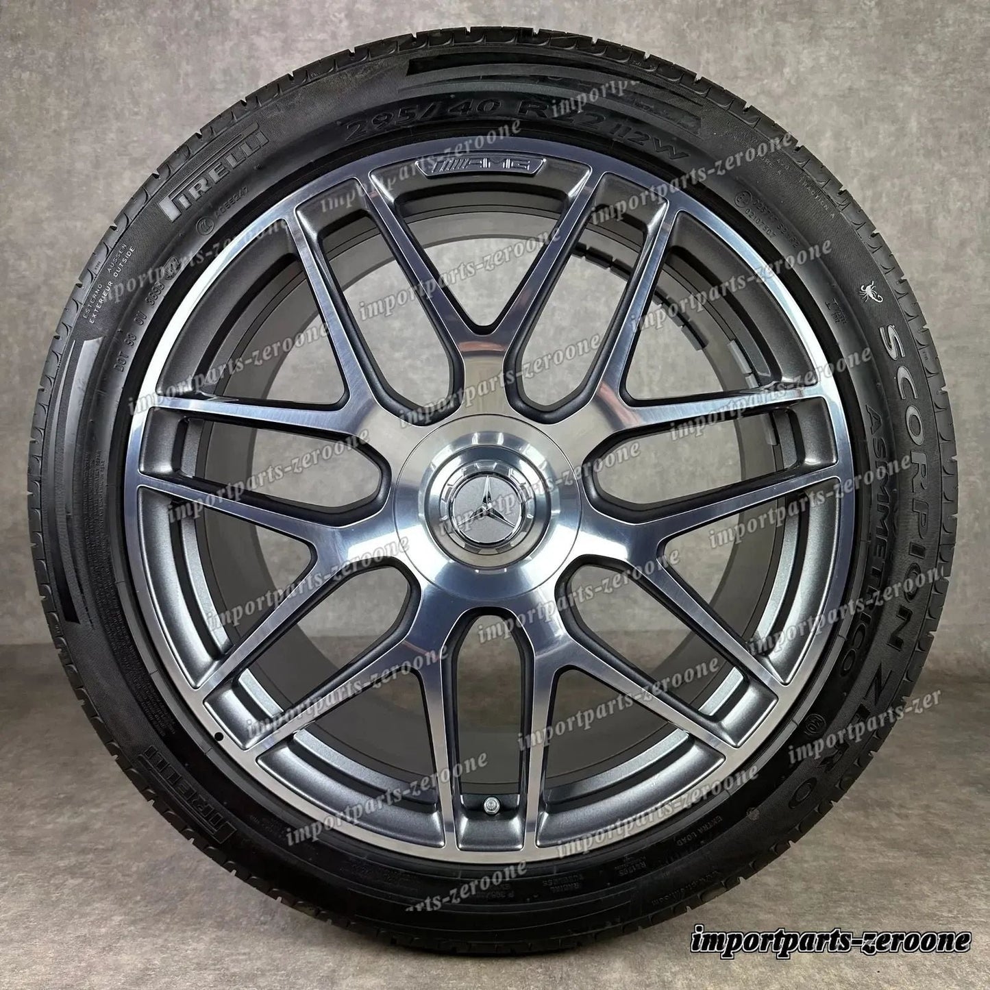 純正 メルセデスベンツ AMG 10Jx22インチ ET36 G63 ホイール A4634012000 G-Klasse G500 新品 W463　-1072