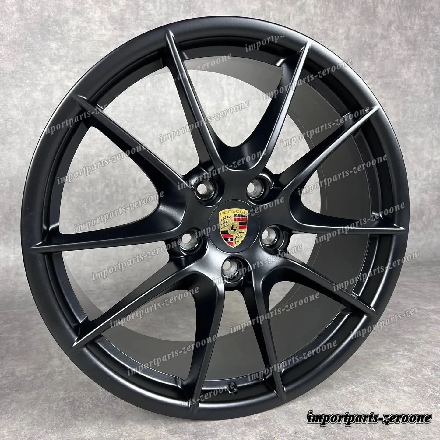 純正 ポルシェ 991.1 20インチ カレラ SIII ホイール ブラック S C2 2S ET70 新品wertig　-1073