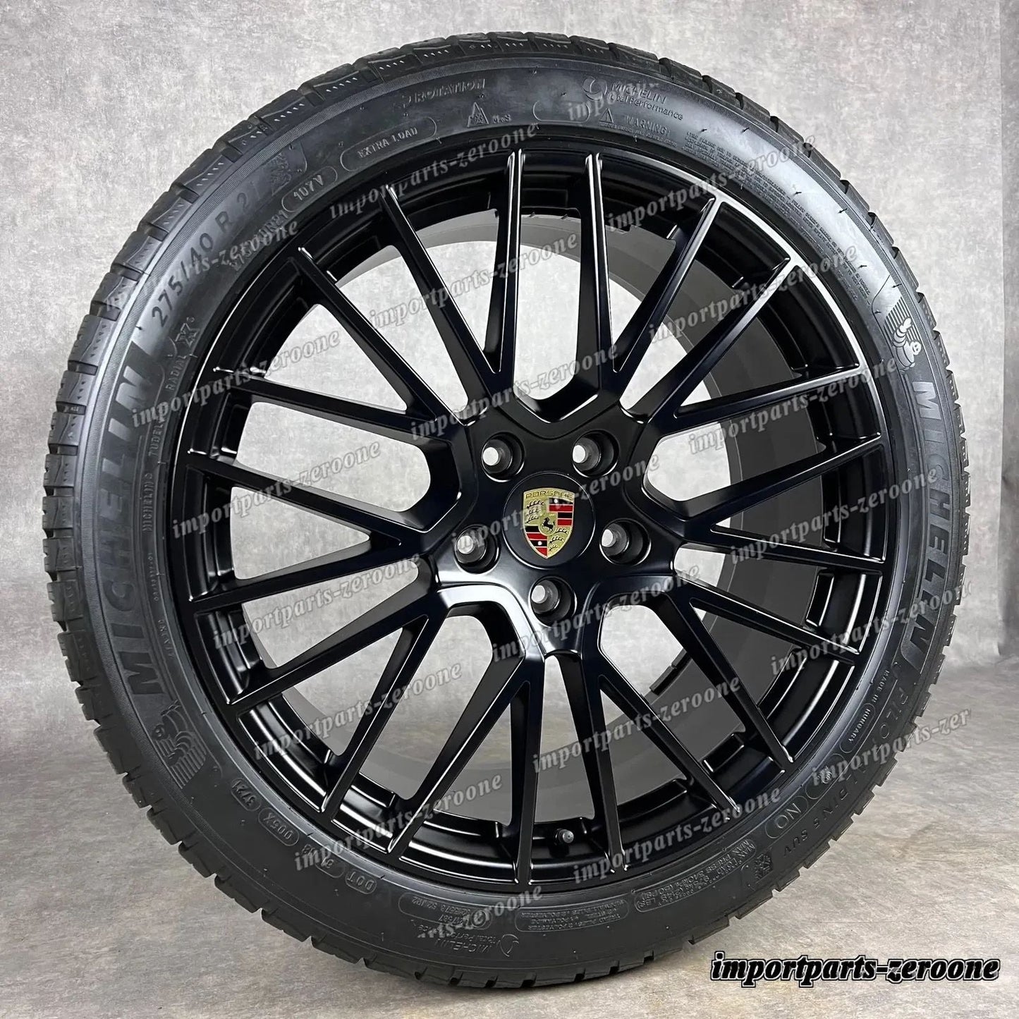 ウィンターセット ポルシェ カイエン Coup E3 21インチ 純正 Rs Spyder ホイール　-1083
